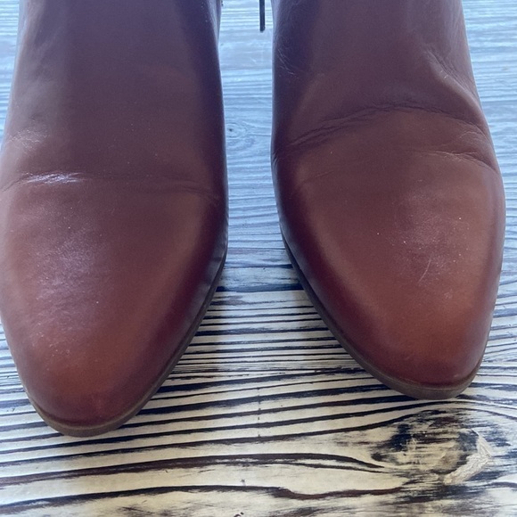 Rockport- brown heeled ankle boots- ladies size 10 - Picture 9 of 10